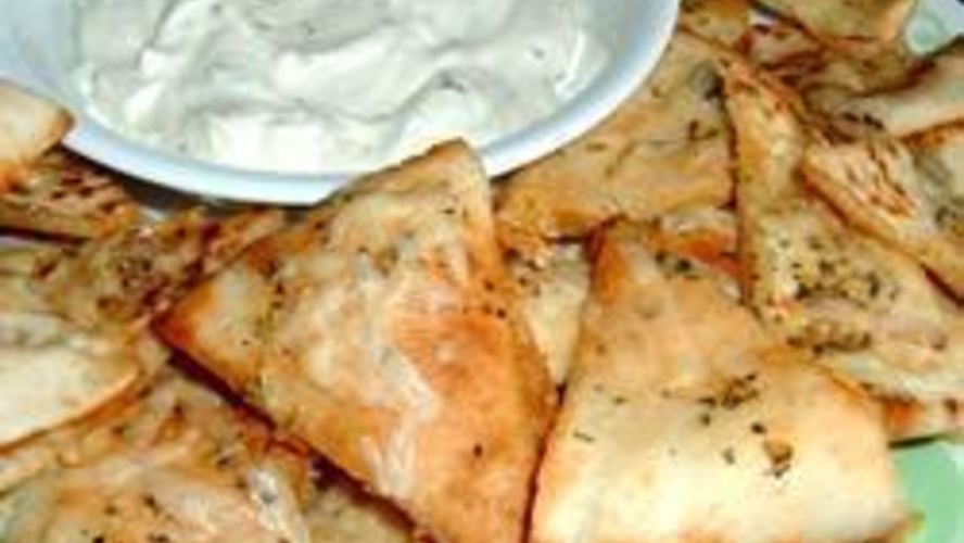 Рецепт питы с чесноком