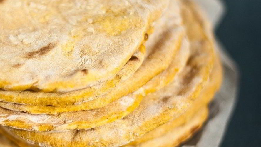 Рецепт постной тыквенной лепешки с кунжутом