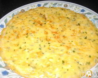 Простая сырная лепешка