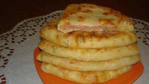 Рецепт Сырных лепешек за 15 минут