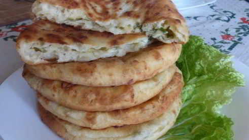 сырные лепешки