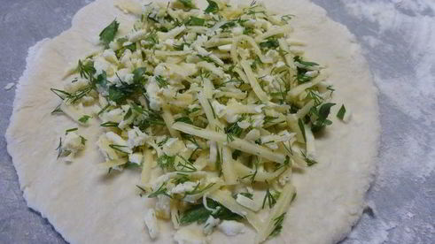 сырные лепешки