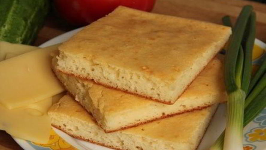 Рецепт творожной лепешки из рисовой муки без глютена