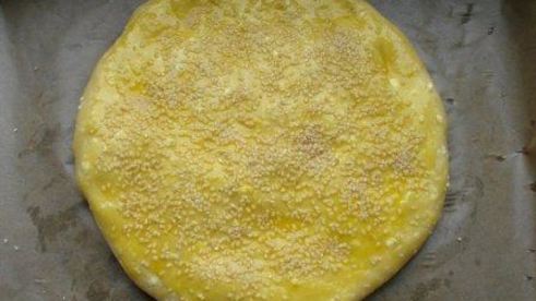 творожно-сырная лепешка