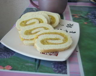 Лимонный рулет