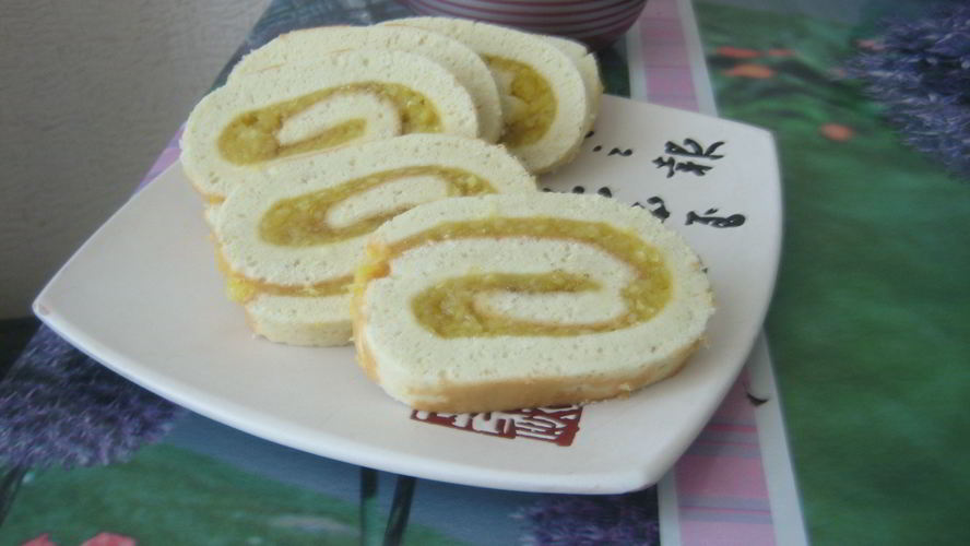 Рецепт лимонного рулета