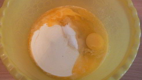 банановые маффины с кокосовым облачком