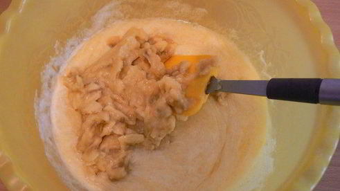 банановые маффины с кокосовым облачком