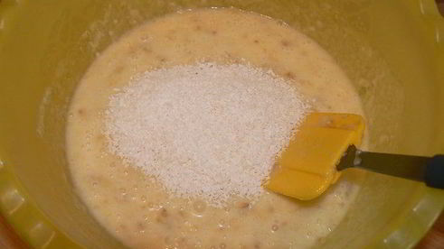 банановые маффины с кокосовым облачком