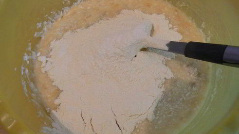 банановые маффины с кокосовым облачком