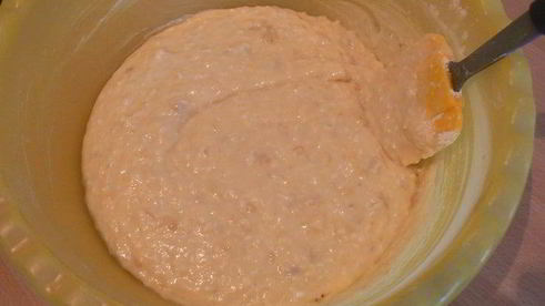 банановые маффины с кокосовым облачком