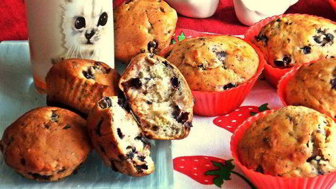 черничные маффины