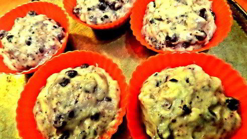 черничные маффины