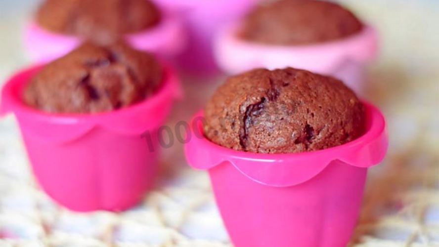 Рецепт классических шоколадных маффинов