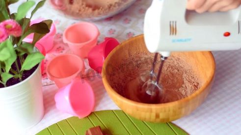 классические шоколадные маффины