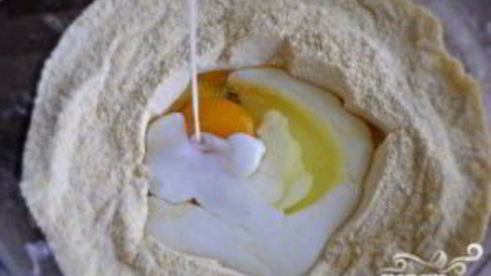 кукурузные маффины с сыром чеддер