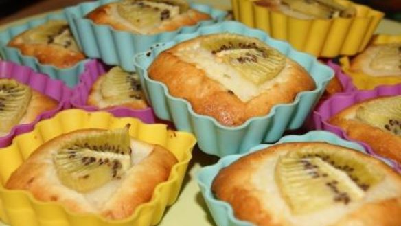 Рецепт Лимонных маффинов с киви