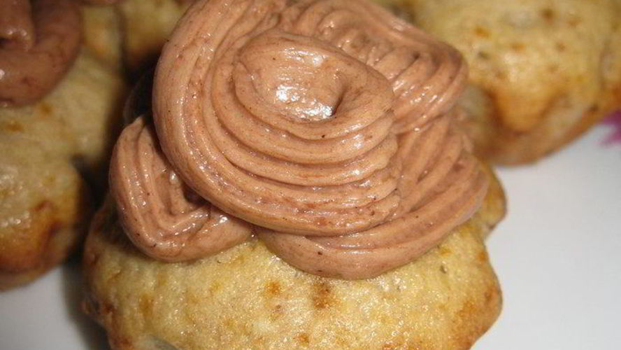 Рецепт маффинов банановых с кофейным кремом