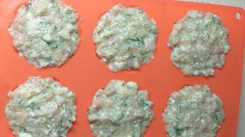 маффины из индейки с укропом