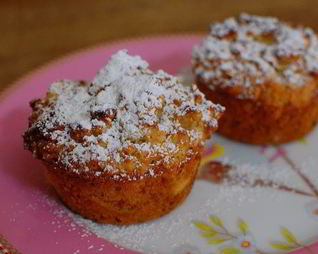 Маффины с бананом и курагой