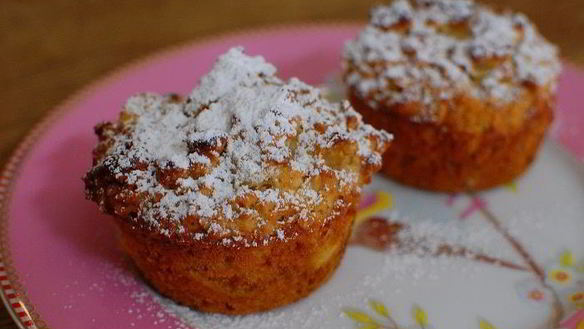 Рецепт Маффинов с бананом и курагой