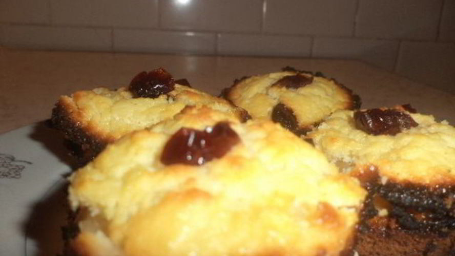 Рецепт маффинов с белым шоколадом и творожной начинкой