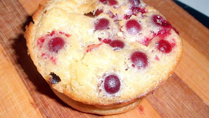 Рецепт маффинов с брусникой