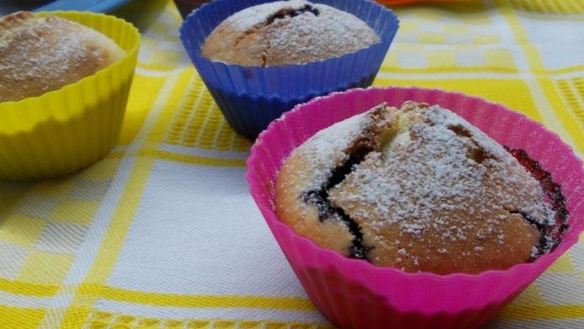 Рецепт Маффинов с черной смородиной