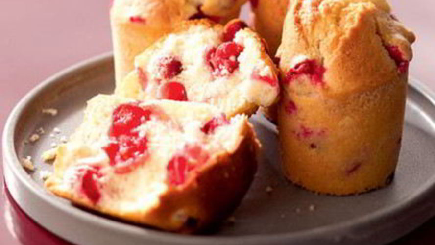 Рецепт маффинов с клюквой