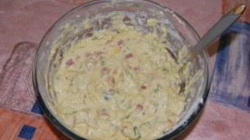 маффины с колбасой и сыром