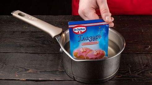 маффины с малиной и черникой