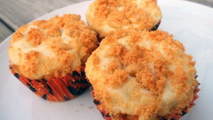 Рецепт маффинов с пармезаном и кедровыми орехами