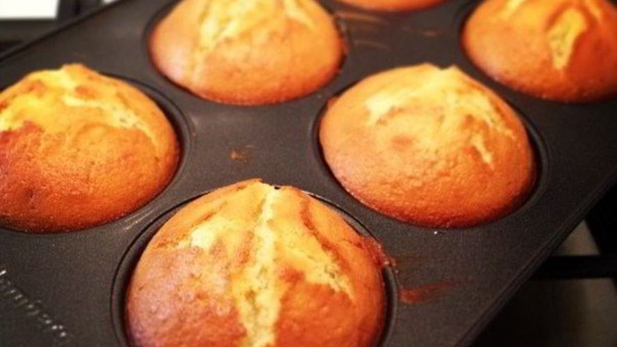 Рецепт маффинов с персиками