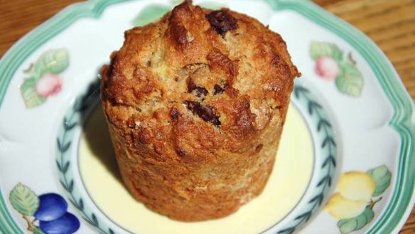 Рецепт Маффинов с шоколадом и бананами
