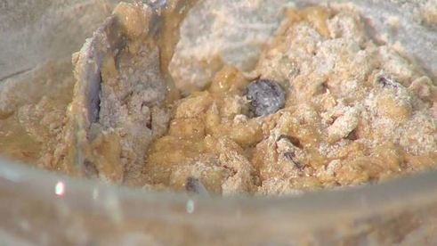 маффины с шоколадом и бананами