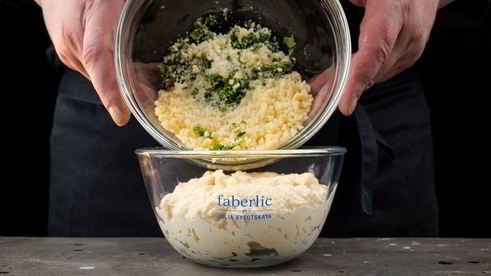 маффины с сыром и шпинатом