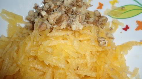 маффины с тертой тыквой и грецкими орехом