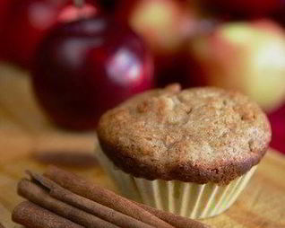 Маффины с яблоками и корицей