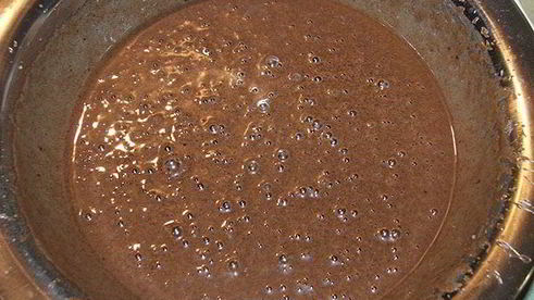 маффины темное дно