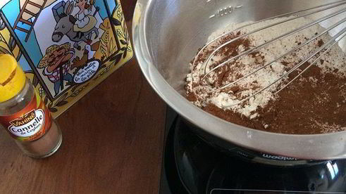 маффины в стиле яблочный крамбл