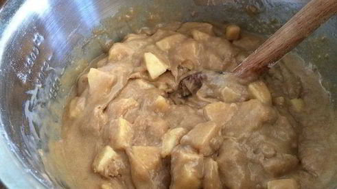 маффины в стиле яблочный крамбл