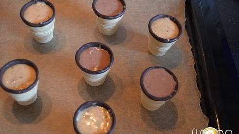 маффины в вафле