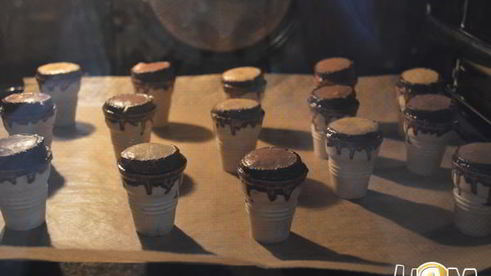 маффины в вафле