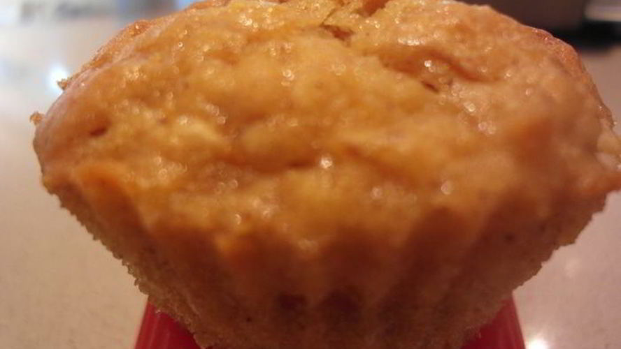 Рецепт морковных маффинов с макадамией и ананасом