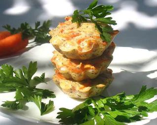 Морковные маффины