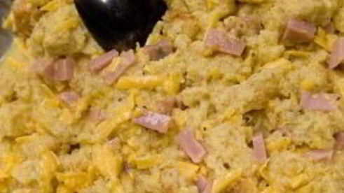 необычные маффины с ветчиной и сыром