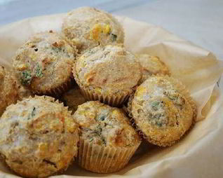 Овощной маффин