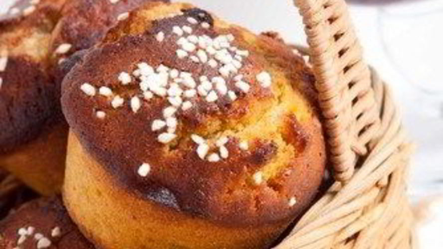 Рецепт постных вишневых маффинов