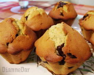 Рассыпчатые маффины с шоколадными кусочками