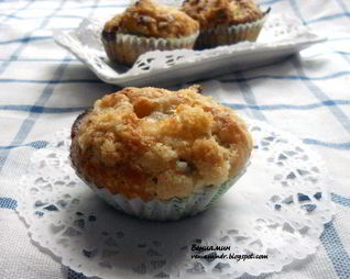 Ревеневые маффины